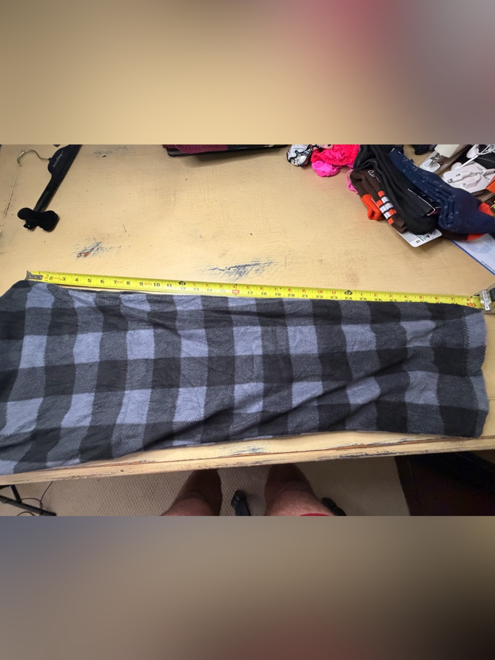 Lucky Brand Gray and Black Plaid Lounge Pants - Picture 5 of 5